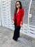 Blazer Balmain Vermelho