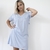 Vestido BATAHOLA celeste