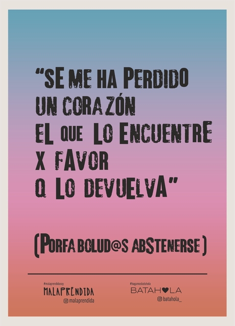 Póster Corazon