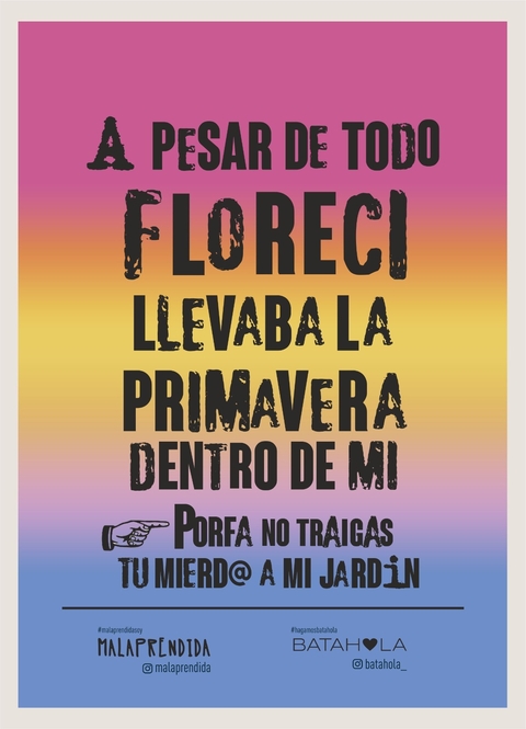 Póster Jardin