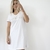 Vestido BATAHOLA blanco - comprar online