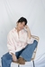 Camisa mil rayas ROSA - comprar online