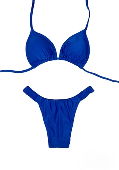 Biquíni Básico Com Faixa Franzida Busto Com Bojo Removível 0860101202 - PÉROLA DO MAR - Seu Biquíni Perfeito Está Aqui.