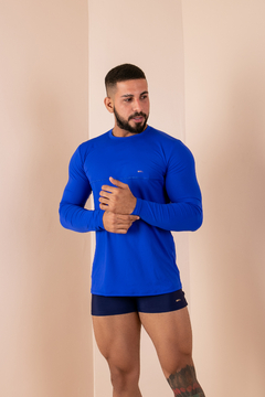 Camisa Uv 50+ Adulto Manga Longa Com Costura 07601012 - PÉROLA DO MAR - Seu Biquíni Perfeito Está Aqui.