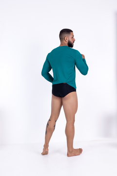 Camisa UV 50+ Adulto Manda Longa Com Costura 07601039 - PÉROLA DO MAR - Seu Biquíni Perfeito Está Aqui.