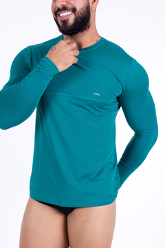 Camisa UV 50+ Adulto Manda Longa Com Costura 07601039 - comprar online