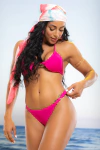 Biquíni Calcinha Tanga Com Regulador Busto Com Bojo Removível 0970130302
