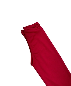 Vestido Canelado Midi Gola Alta 13501017 - loja online