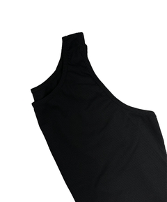 Vestido Canelado Regata Longo 13401001 - loja online