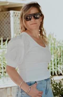 REMERA TATY GLOW - comprar online