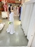 Vestido Longo Detalhado com Fenda Branco - Vestidos de Princesa K