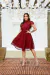 Vestido de Princesa Ana Paula Marsala - comprar online