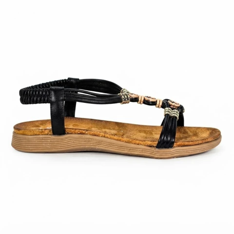 Sandalias Bajas Sarah Negro
