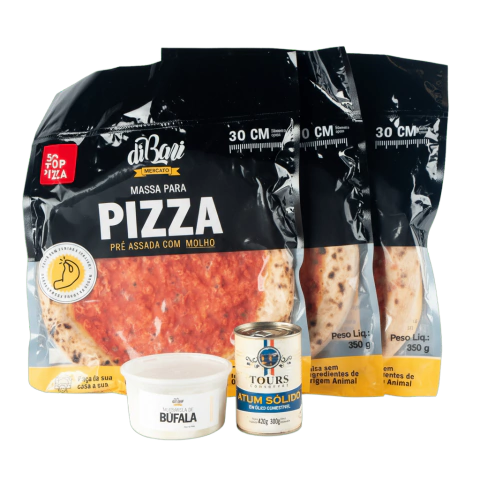 Kit Pizza de Atum | Pré Assada - comprar online