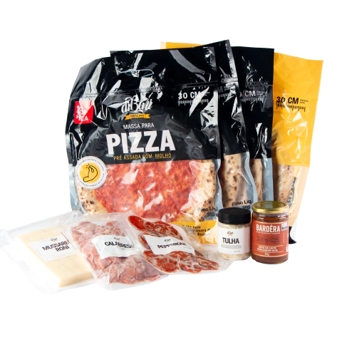 Kit Pizza | 4 Pessoas | Pré Assada
