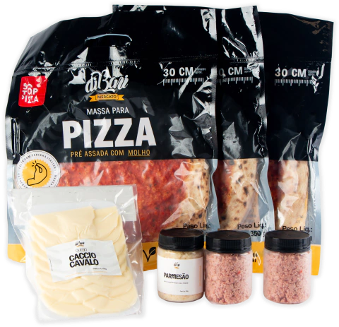 Kit Pizza Calabresa Moida | Pré Assada - comprar online