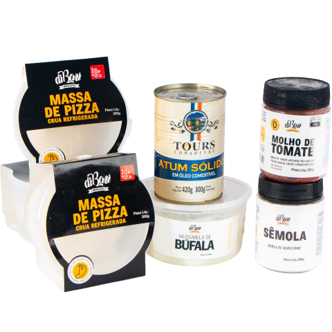 Kit Pizza de Atum | Massa Crua - comprar online