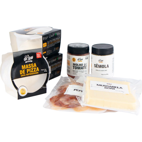 Kit Pizzas Clássicas | Massa Crua - comprar online