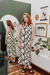 Vestido malha estampado na internet