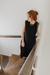 Vestido malha preto - comprar online