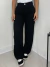 CALÇA WIDE LEG BÁSICA PRETA na internet