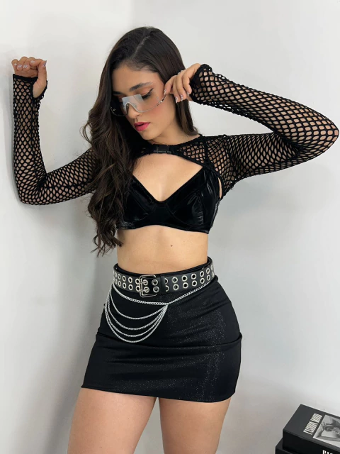 TOP MEIA TAÇA VINIL