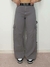 CALÇA PANTALONA CARGO CINZA
