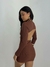 VESTIDO COSTA NUA MANGA LONGA - comprar online