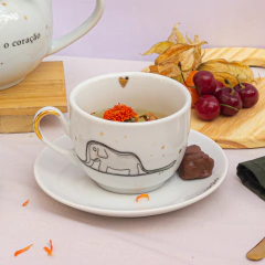 Xícara com Pires Elefante Pequeno Príncipe - comprar online