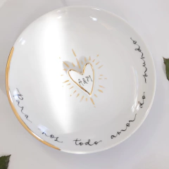 Prato Decorativo para nós todo amor do mundo