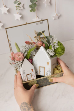Vaso Casinha Mini - florescer na internet