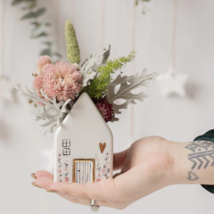 Vaso Casinha Mini - florescer