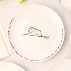 Prato Sobremesa Pequeno Príncipe Elefante