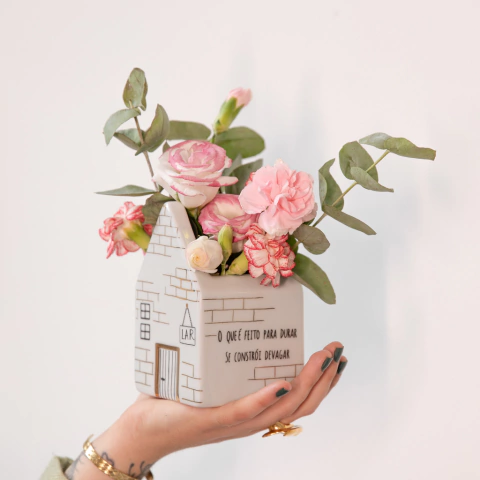 Vaso Casinha M - O que é feito para durar...