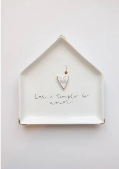 Prato Casinha Lar é Templo - loja online