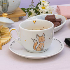 Xícara com Pires raposa na internet