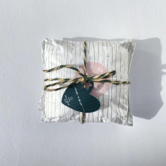 Prato 9cm Coração Flores - comprar online