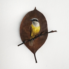 Bem-te-vi | moldura 18x18cm
