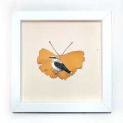 Lavadeira-mascarada | moldura 24x24cm - comprar online