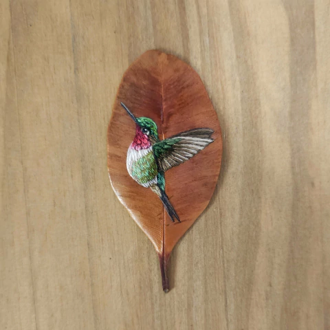 Estrelinha-ametista | moldura branca 18x18cm