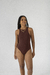 Body Segunda Pele - Marrom - loja online