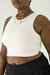 Imagem do Cropped Segunda Pele - off white