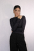 Blusa Manga Longa - Preto - comprar online