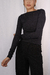 Blusa Manga Longa - Preto na internet
