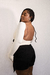 Body Anne manga longa - Off-white - comprar online
