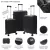 Set Valijas Skora Cabina Mediana Grande Polipropileno 38134 - comprar online
