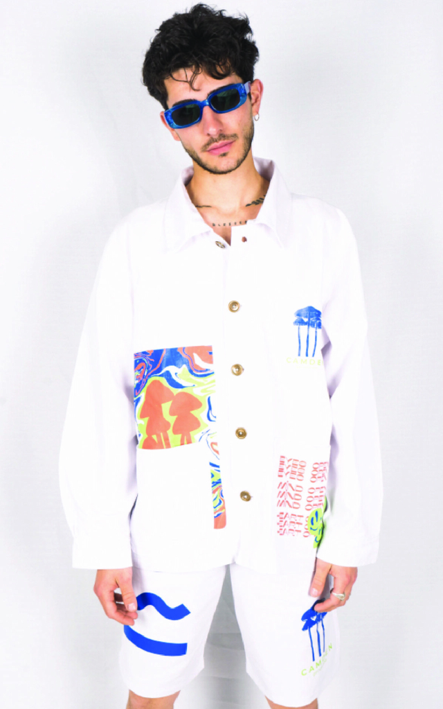 Campera Fungus White Unisex thumbnail 2