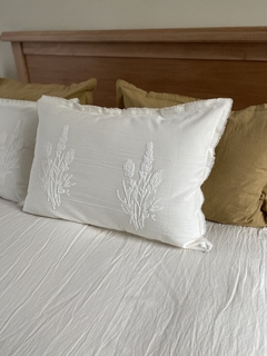 ALMOHADÓN DE TUSOR ESTAMPADO