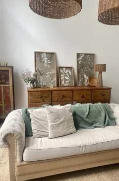 PIE DE CAMA/MANTA NIDO