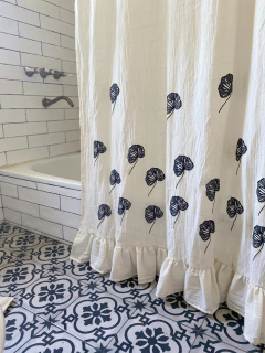 Cortina de baño sin volado - Law&Co